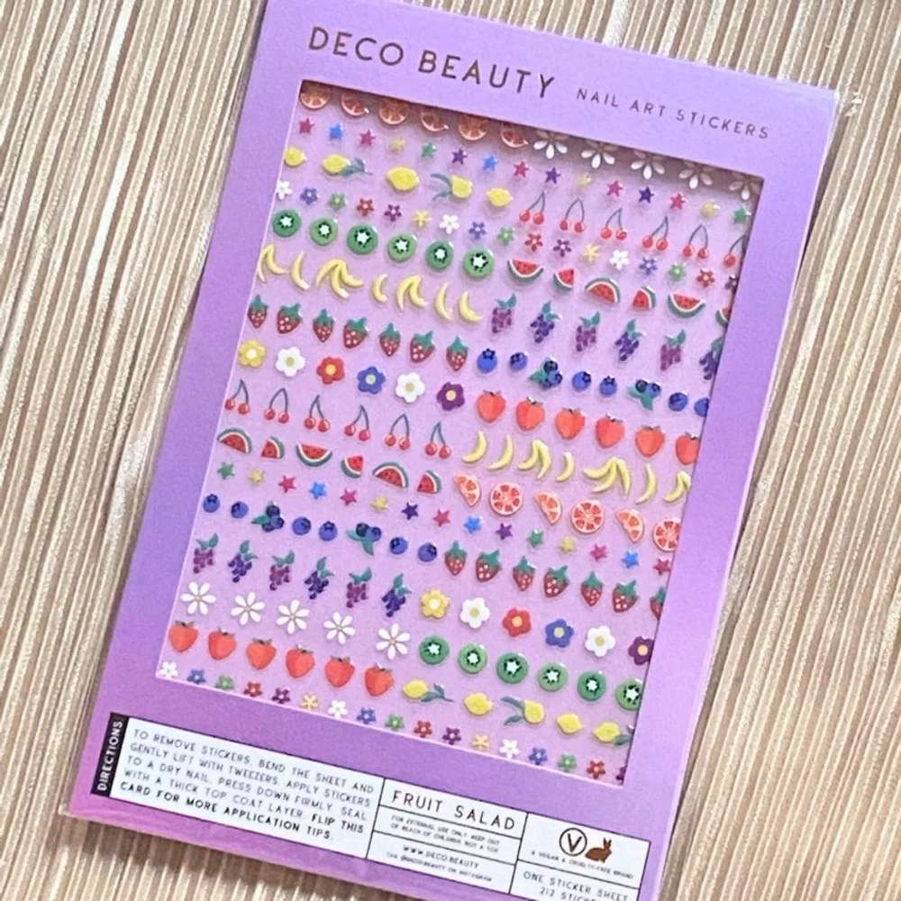 DECO BEAUTY Fruit Salad Nail Art Stickers – 165
